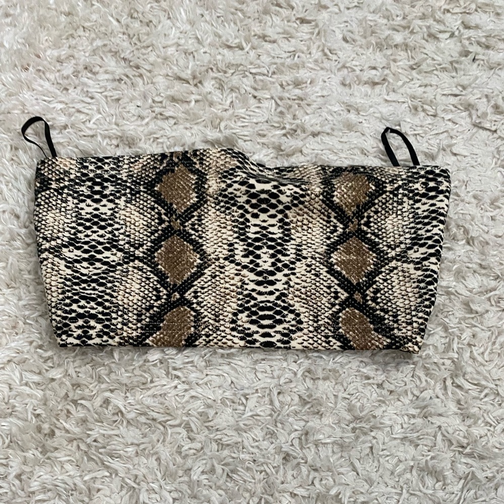 snake pattern bandeau